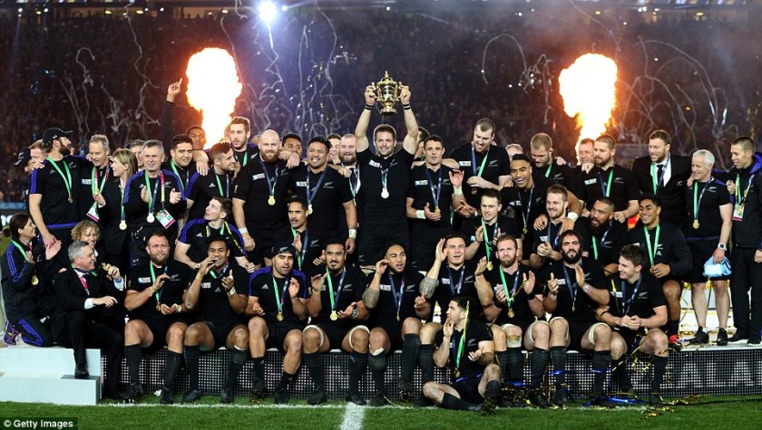 New Zealand won the World Cup for the third time in 2015 (Credit - Getty Images)