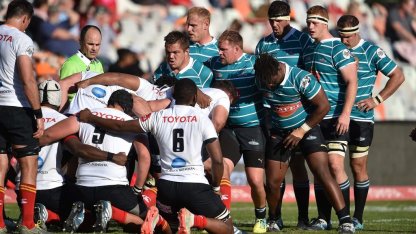 The Free State Cheetahs got the bonus point win against the Griquas during the 2019 Currie Cup Round 2 at Free State Stadium, Bloemfontein