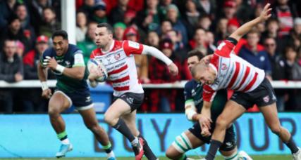 Fullback Tom Marshall scored a brace for Gloucester against Connacht during the Round 3 game of the 2019-2020 Champions Cup